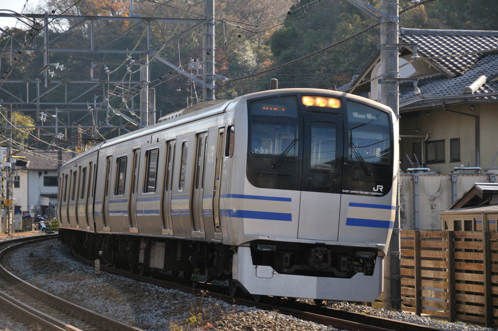 ついでに横須賀線も