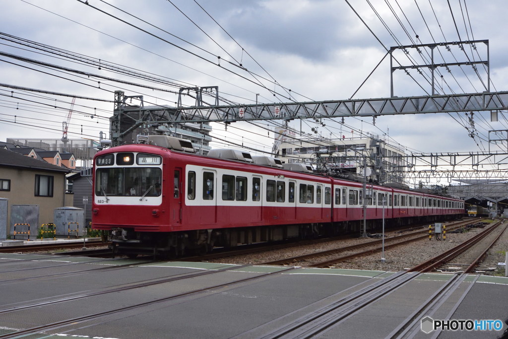 リバイバル塗装の800形