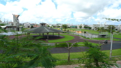 The park of a holiday  