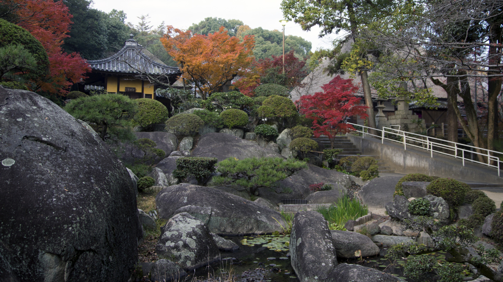 円通寺と紅葉