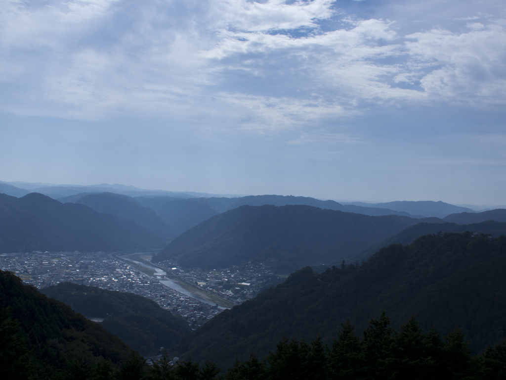 高梁市一望