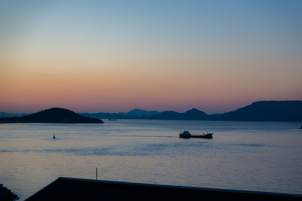 庵治町から見る夕焼け２