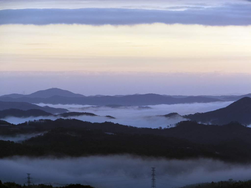 弥高山の雲海