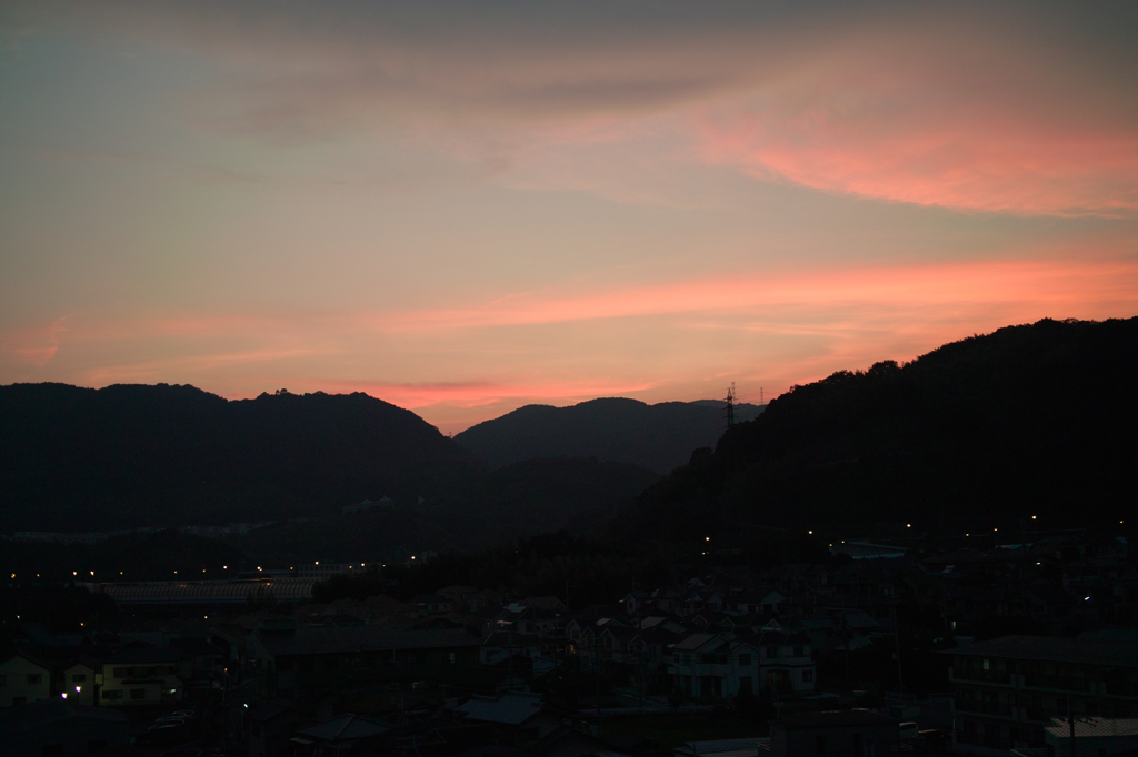 夕焼け