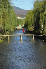 白川の一本橋