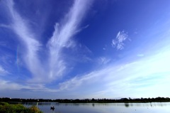 初秋の空