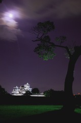 熊本城名月の夜