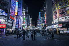 新宿夜