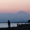稲村ヶ崎夕景