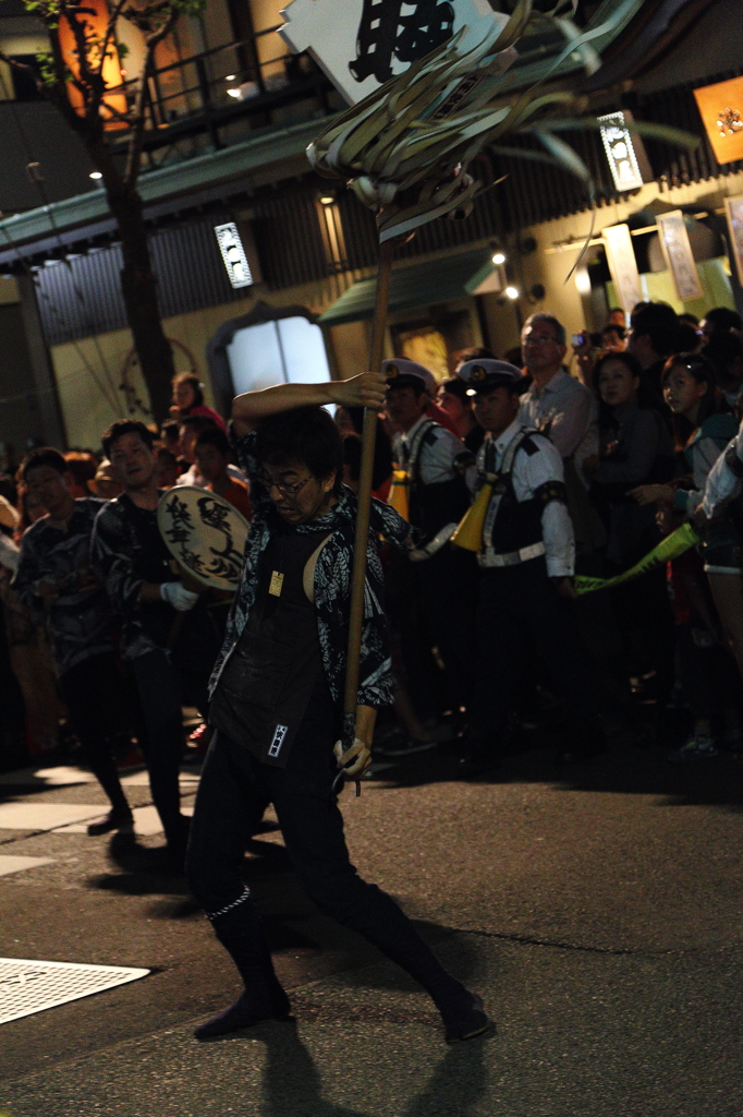 池上本門寺お会式　火消し連写
