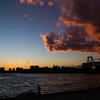 お台場夕景