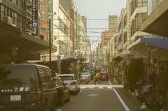 横浜にて