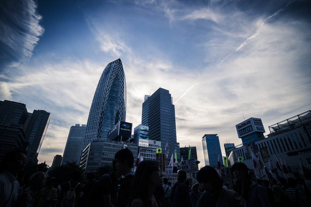 新宿の空