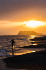 江ノ島夕景