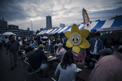 横浜にて