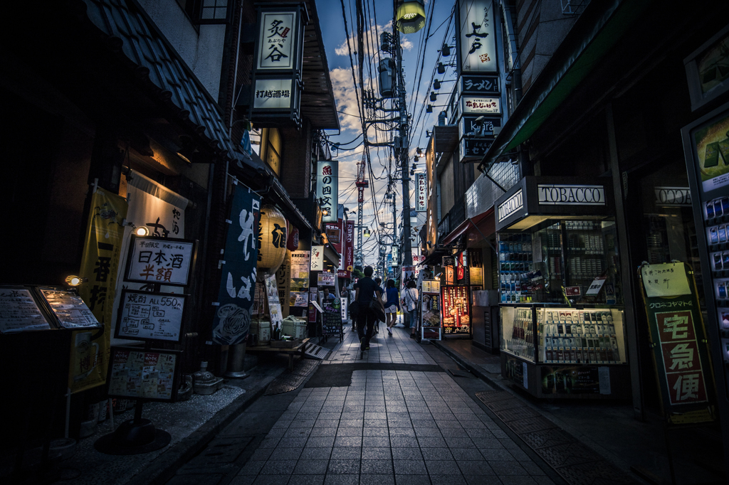 商店街の風景