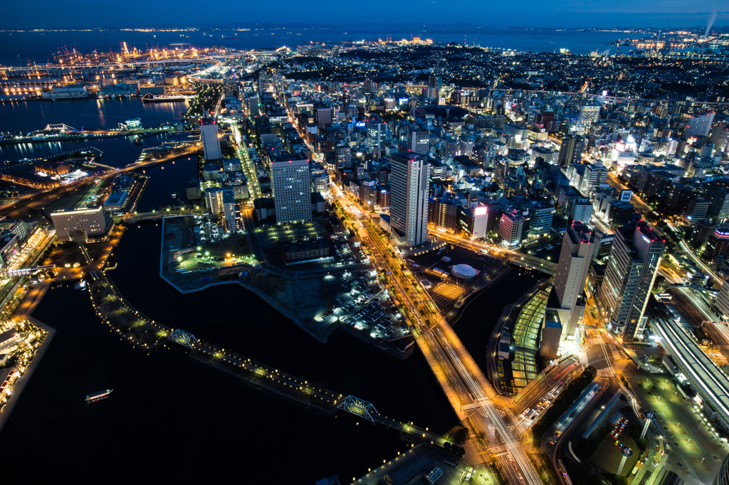 夜景@ランドマークタワー#2