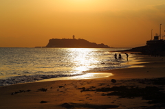 湘南の夕景