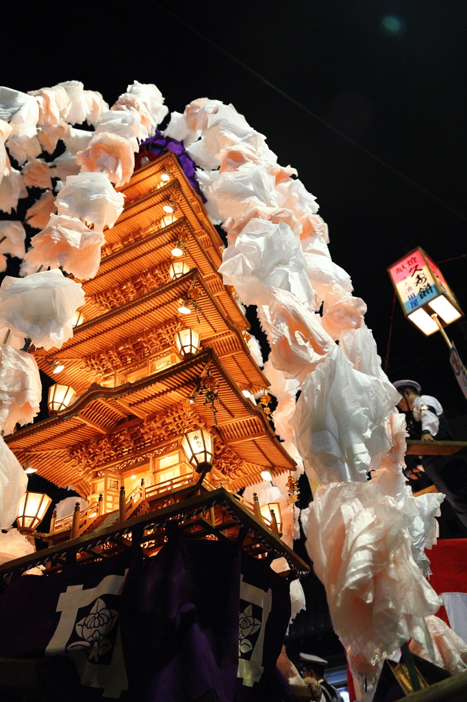 池上本門寺お会式_万灯練供養