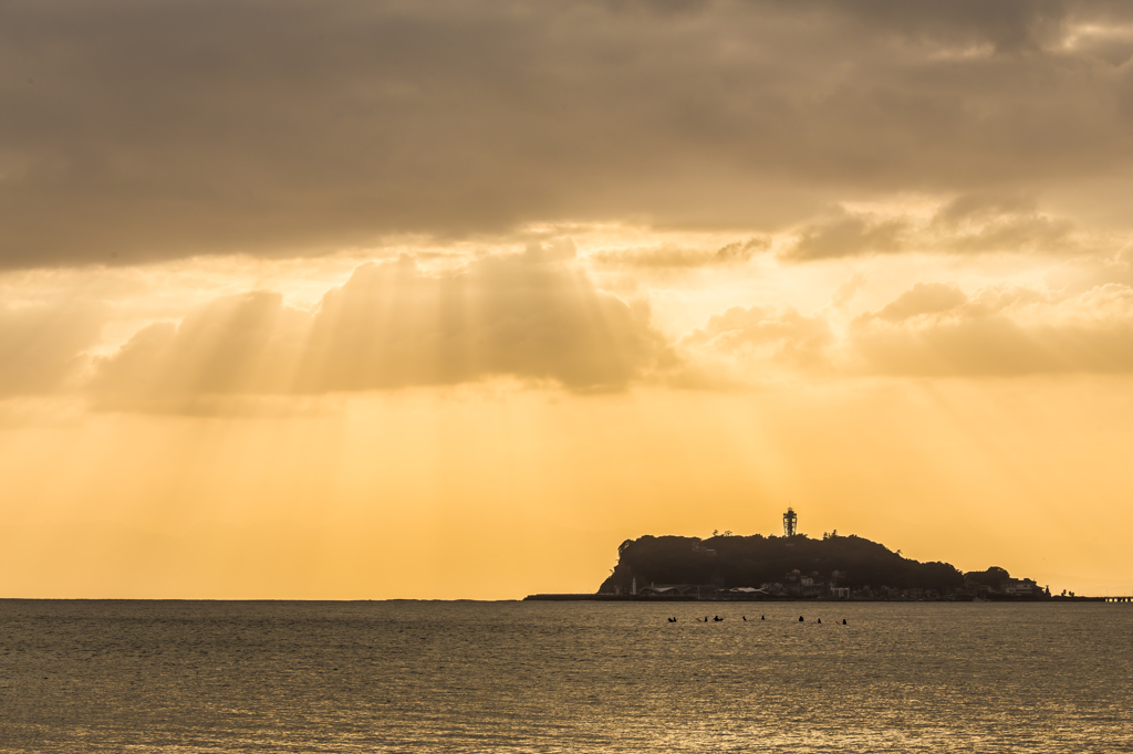 江ノ島夕景