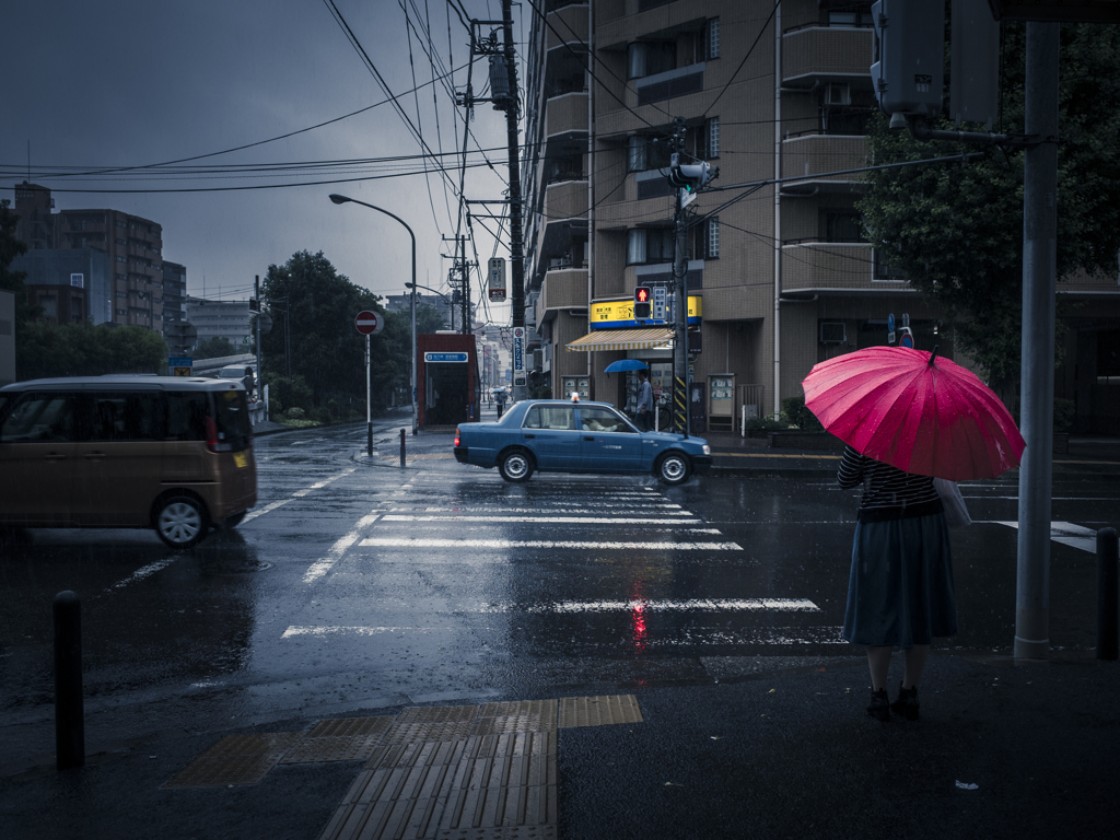 雨の日