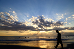 江ノ島の夕景