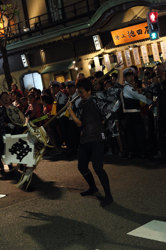 池上本門寺お会式　火消し連写
