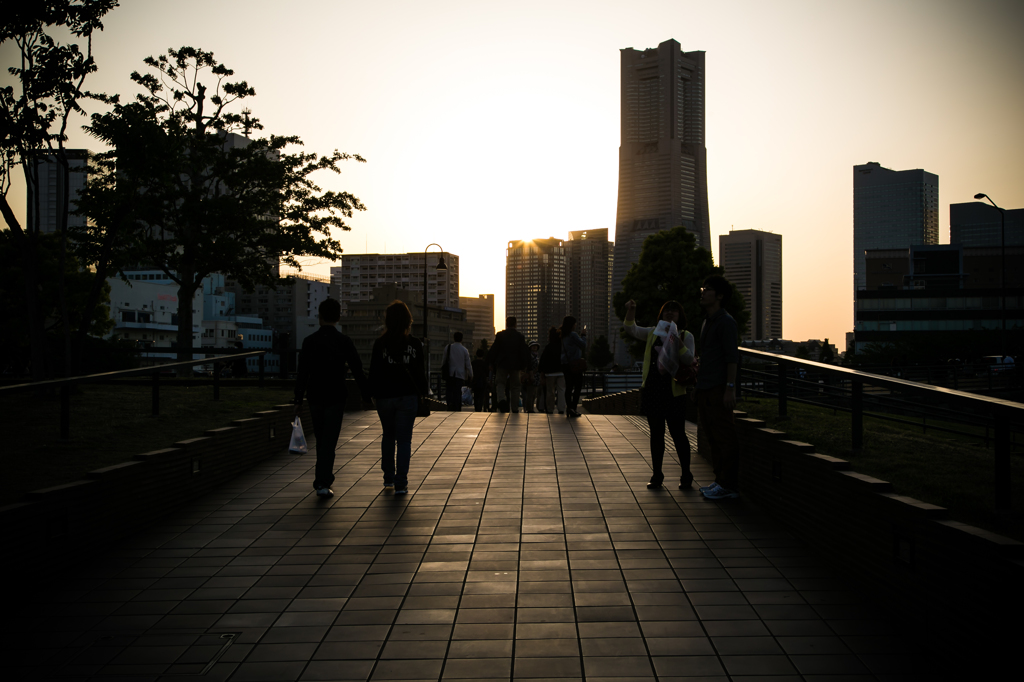 横浜夕暮れ#5