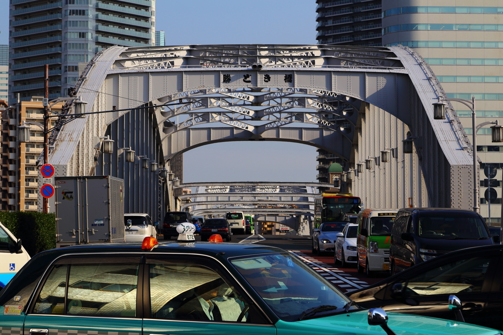 東京散歩－勝どき橋
