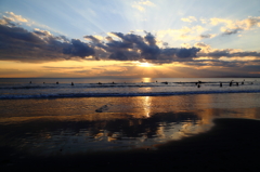 江ノ島の夕景