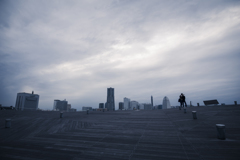横浜にて