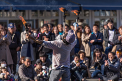 休日の公園