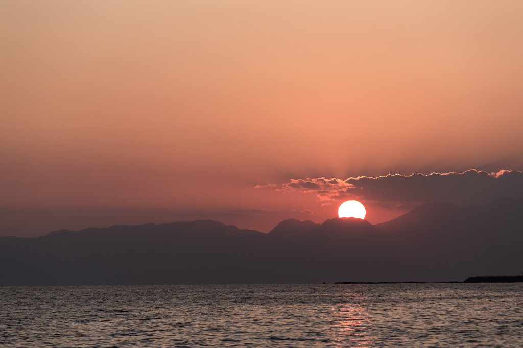 稲村ヶ崎夕景