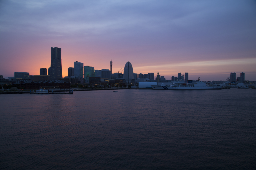 横浜にて