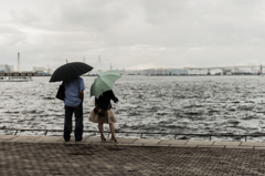 梅雨の横浜