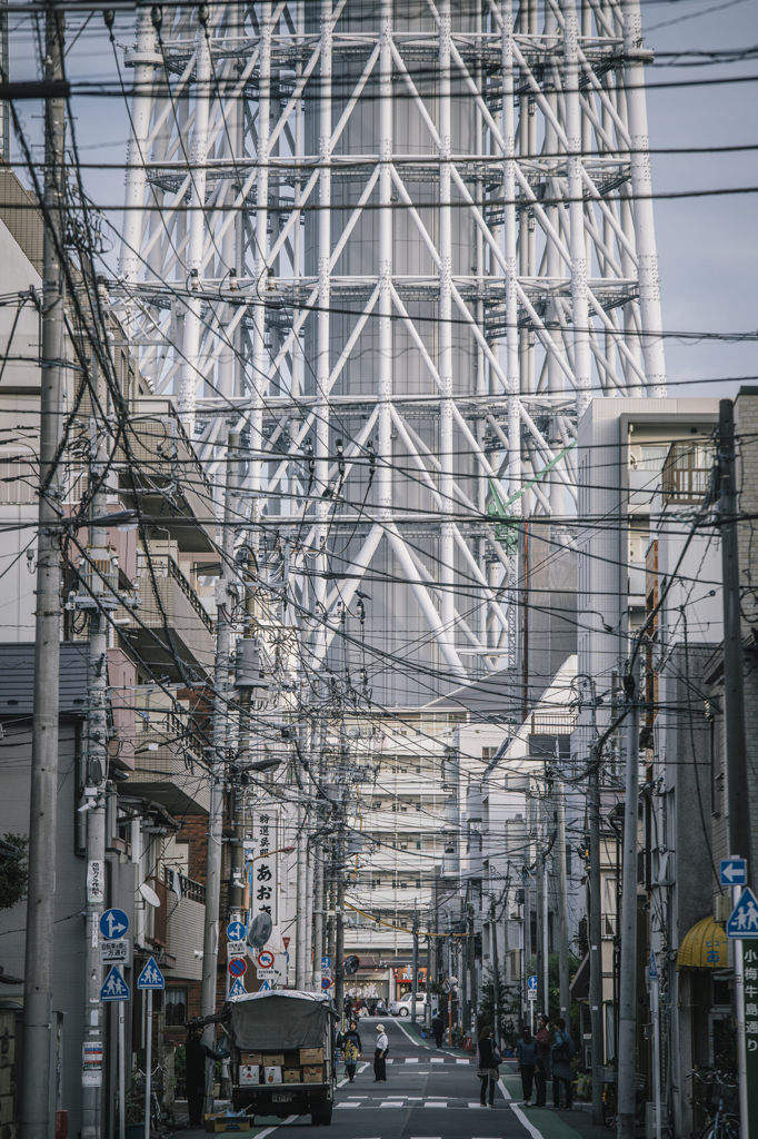 スカイツリーの足