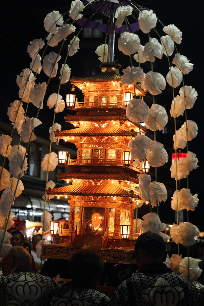 池上本門寺お会式_万灯練供養