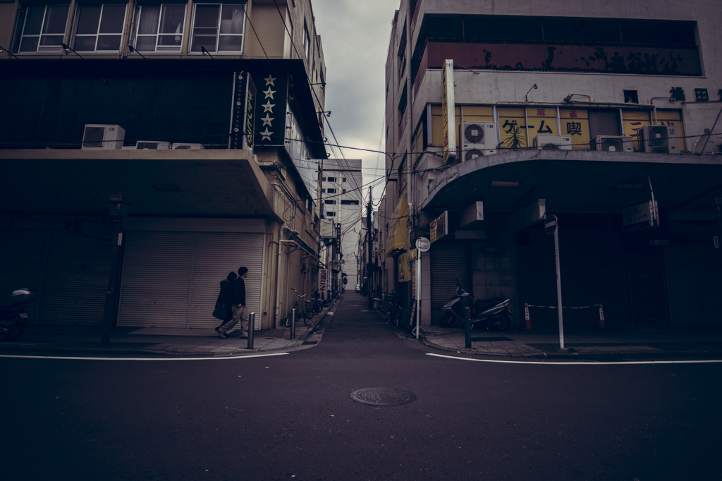 横浜にて