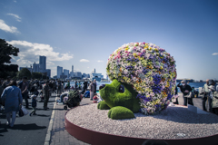 山下公園にて