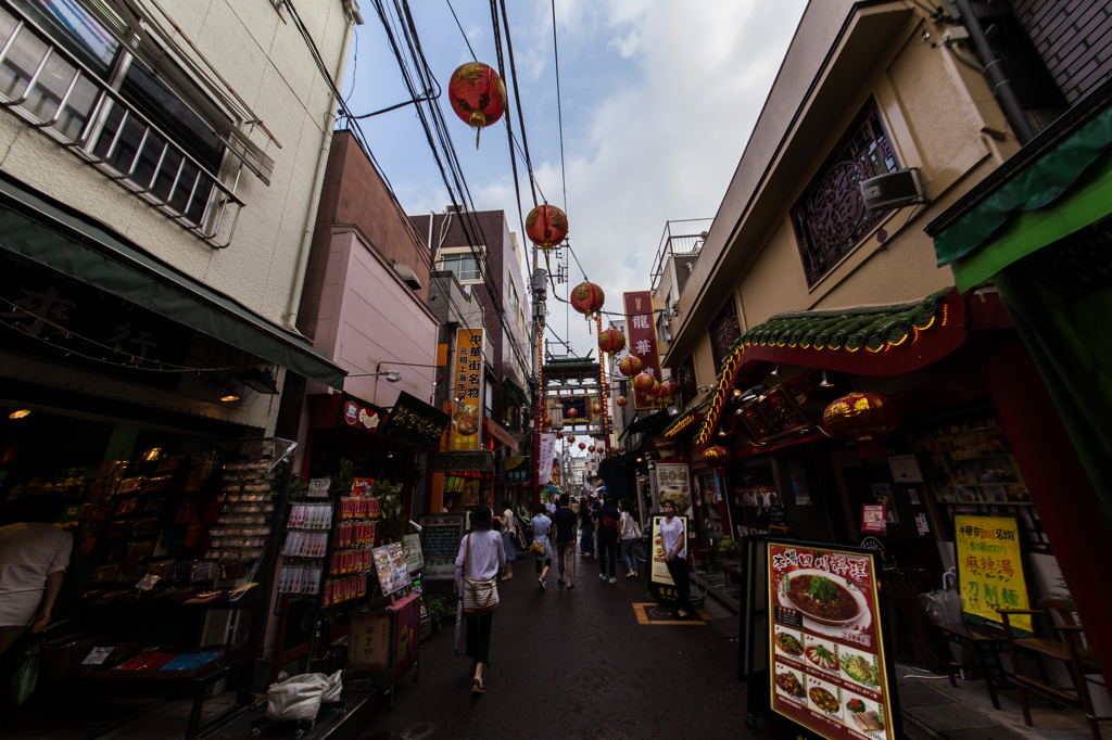 超広角で撮る横浜