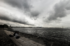 梅雨の横浜