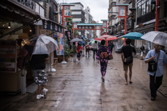 雨の浅草#2