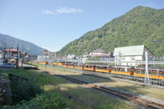 トロッコ電車宇奈月駅