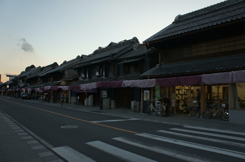 川越の古い街並み1