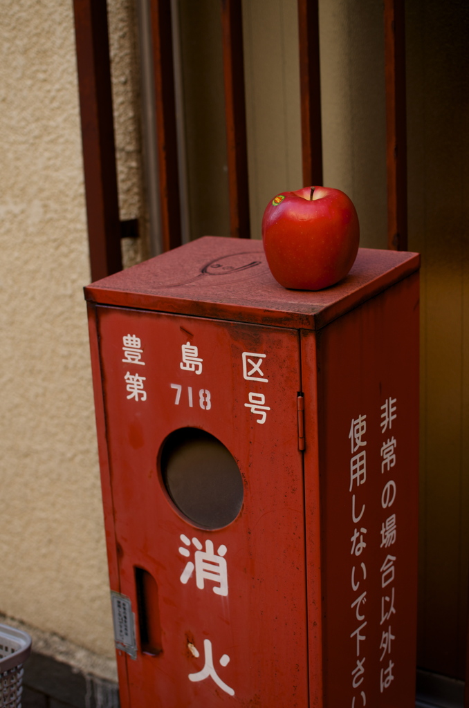 果実と町
