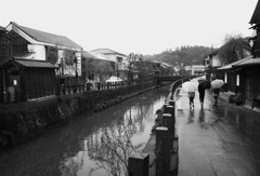 雨の佐原