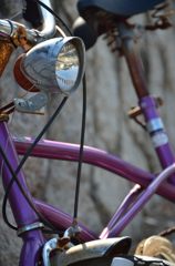 purple bike