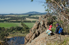 Hanging rock