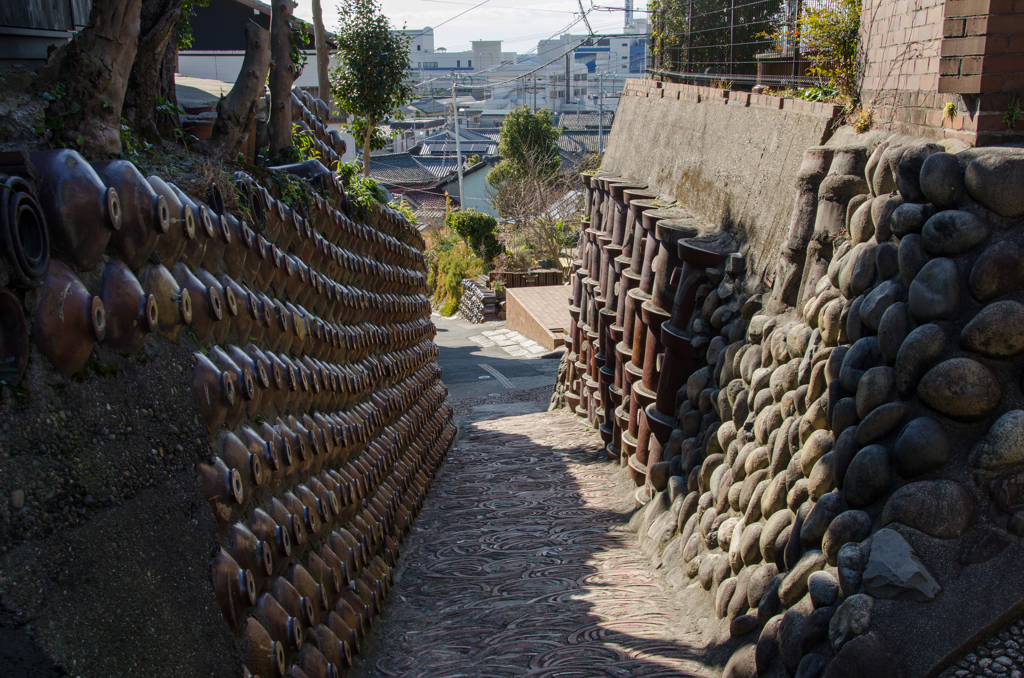 土管のある街