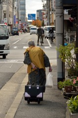 walking around kyoto